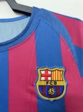 05-06 Barcelona Home Retro Jersey Long Sleeve Champions Version