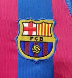 05-06 Barcelona Home Retro Jersey Long Sleeve Champions Version