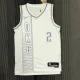 NBA Men 75th Anniversary Oklahoma City Thunder City Version White #2 GILGEOUS-ALEXANDER Jersey High Quality Name and Number Print