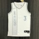 NBA Men 75th Anniversary Oklahoma City Thunder City Version White #3 PAUL Jersey High Quality Name and Number Print
