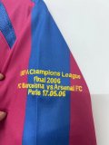 05-06 Barcelona Home Retro Jersey Long Sleeve Champions Version