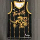 NBA Men 75th Anniversary Toronto Raptors Black #23 VANVLEET Jersey High Quality Name and Number Print