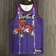 NBA Men Toronto Raptors Retro Purple #1 McGRADY Jersey High Quality Name and Number Print