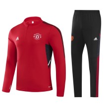 22/23 Man United Red Sweater Tracksuit Thai Quality