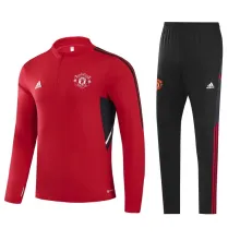 22/23 Man United Red Sweater Tracksuit Thai Quality