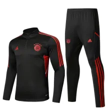 22/23 Bayern Munich Black Sweater Tracksuit Thai Quality