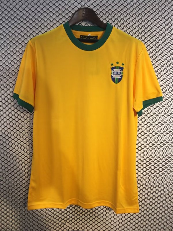 1970/1972  Brazil Home Retro Jersey