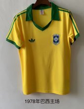 1978 Brazil Home Retro Jersey