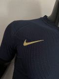 22/23 France Home World Cup Soccer Jersey Player Version  1:1 Quality
