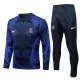22/23 PSG Blue Sweater Tracksuit with Ink-jet Printing Thai Quality