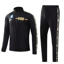 22-23 Napoli Black Jacket Tracksuit Thai Quality