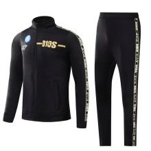22-23 Napoli Black Jacket Tracksuit Thai Quality