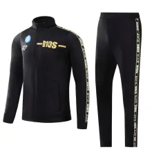 22-23 Napoli Black Jacket Tracksuit Thai Quality