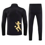 22-23 Napoli Black Jacket Tracksuit Thai Quality