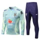 22-23 Brazil Grass Green Sweater Tracksuit with Ink-jet Printing Thai Quality