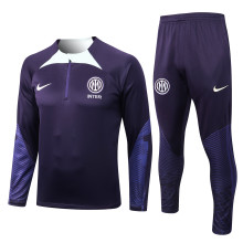 22-23 Inter Milan Purple Sweater Tracksuit Thai Quality