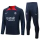 22/23 PSG Dark Blue with Red Collar Sweater Tracksuit Thai Quality