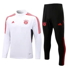 22/23 Bayern Munich White Sweater Tracksuit Thai Quality
