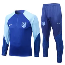 22-23 At Madrid Blue Sweater Tracksuit Thai Quality