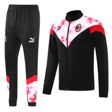 22-23 Ac Milan Black with White Jacket Tracksuit Thai Quality
