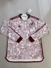 22/23 Mexico Away World Cup Jersey Long Sleeve Fans Version