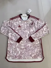 22/23 Mexico Away World Cup Jersey Long Sleeve Fans Version