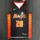 NBA Season 75th Anniversary 2022 Orlando Magic #20 FULTZ Brown Jersey High Quality Name and Number Print