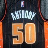 NBA Season 75th Anniversary 2022 Orlando Magic #50 ANTHONY Brown Jersey High Quality Name and Number Print