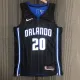NBA Season 75th Anniversary Orlando Magic #20 FULTZ Black Jersey High Quality Name and Number Print
