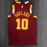 NBA Season 2022 Men Cleveland Cavaliers Red #10 GARLAND Jersey High Quality Name and Number Print