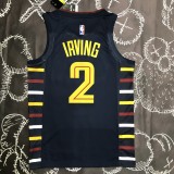 NBA Season 2022 Men Cleveland Cavaliers Black #2 IRVING Jersey High Quality Name and Number Print