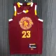 NBA Season 2022 Men Cleveland Cavaliers Red #23 JAMES Jersey High Quality Name and Number Print