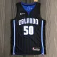 NBA Season 75th Anniversary Orlando Magic #50 ANTHONY Black Jersey High Quality Name and Number Print