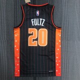 NBA Season 75th Anniversary 2022 Orlando Magic #20 FULTZ Brown Jersey High Quality Name and Number Print