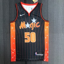 NBA Season 75th Anniversary 2022 Orlando Magic #50 ANTHONY Brown Jersey High Quality Name and Number Print