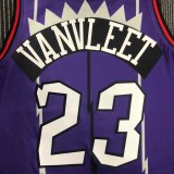 NBA Men Toronto Raptors Retro Purple #23 VANVLEET Jersey High Quality Name and Number Print
