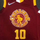 NBA Season 2022 Men Cleveland Cavaliers Red #10 GARLAND Jersey High Quality Name and Number Print