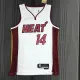 NBA Men 75th Anniversary Miami Heat White #14 HERRO Jersey High Quality Name and Number Print