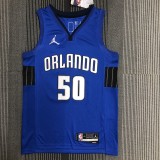 NBA Season 75th Anniversary Orlando Magic #50 ANTHONY Blue Jersey High Quality Name and Number Print