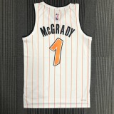 NBA Season 75th Anniversary Orlando Magic #1 McGRADY White Jersey High Quality Name and Number Print