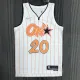 NBA Season 75th Anniversary Orlando Magic #20 FULTZ White Jersey High Quality Name and Number Print