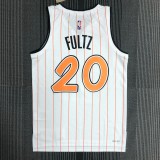 NBA Season 75th Anniversary Orlando Magic #20 FULTZ White Jersey High Quality Name and Number Print
