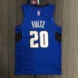 NBA Season 75th Anniversary Orlando Magic #20 FULTZ Blue Jersey High Quality Name and Number Print