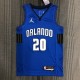 NBA Season 75th Anniversary Orlando Magic #20 FULTZ Blue Jersey High Quality Name and Number Print