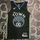 NBA Men Season 2020 Golden State Warriors Black Grey #00 KUMINGA Jersey High Quality Name and Number Print