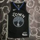 NBA Men Season 2020 Golden State Warriors Black Grey #6 YOUNG Jersey High Quality Name and Number Print