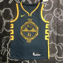 NBA Men Season 2018 Golden State Warriors Dark Grey #6 YOUNG Jersey High Quality Name and Number Print