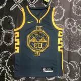 NBA Men Season 2018 Golden State Warriors Dark Grey #00 KUMINGA Jersey High Quality Name and Number Print