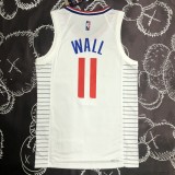 NBA Men 75th Anniversary Los Angeles Clippers White #11 WALL Jersey High Quality Name and Number Print