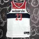 NBA Men 75th Anniversary Washington Wizards White #23 JORDAN Jersey High Quality Name and Number Print